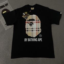 Bape tee small and large