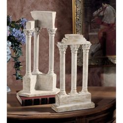 Temple of Vespasian Columns: Set of Two