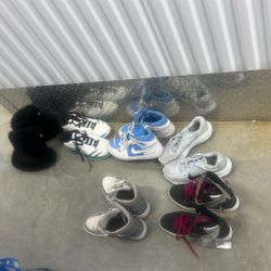 Sneaker bundle men size 81/2, Women 9 bundle
