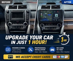 Upgrade Your With Apple CarPlay camry