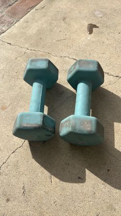 10 lb Hex Dumbbells Pair