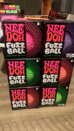 NeeDoh Fuzz Ball  all authentic squishy toy