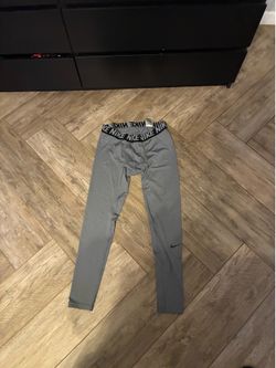 Nike-Pro Youth Grey Tights