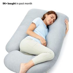 Cooling pregnancy pillow 