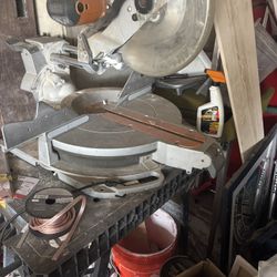 Professional Grade Miter Saw And Bench