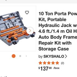 Portable Hydraulic 10 Pounds 