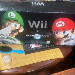 Wii with Mario Kart Wii