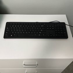 New Dell USB Wired Keyboard With Full Number Pad
