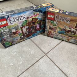 2 Nib Boxes Lego Elves 41177