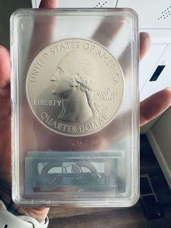 US America the Beautiful 5 oz Silver Quarter