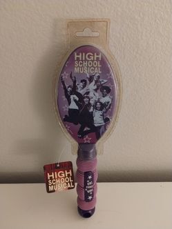 Vintage Disney's High School Musical Purple Brush  Graphic Hairbrush NEW IN PACKAGE