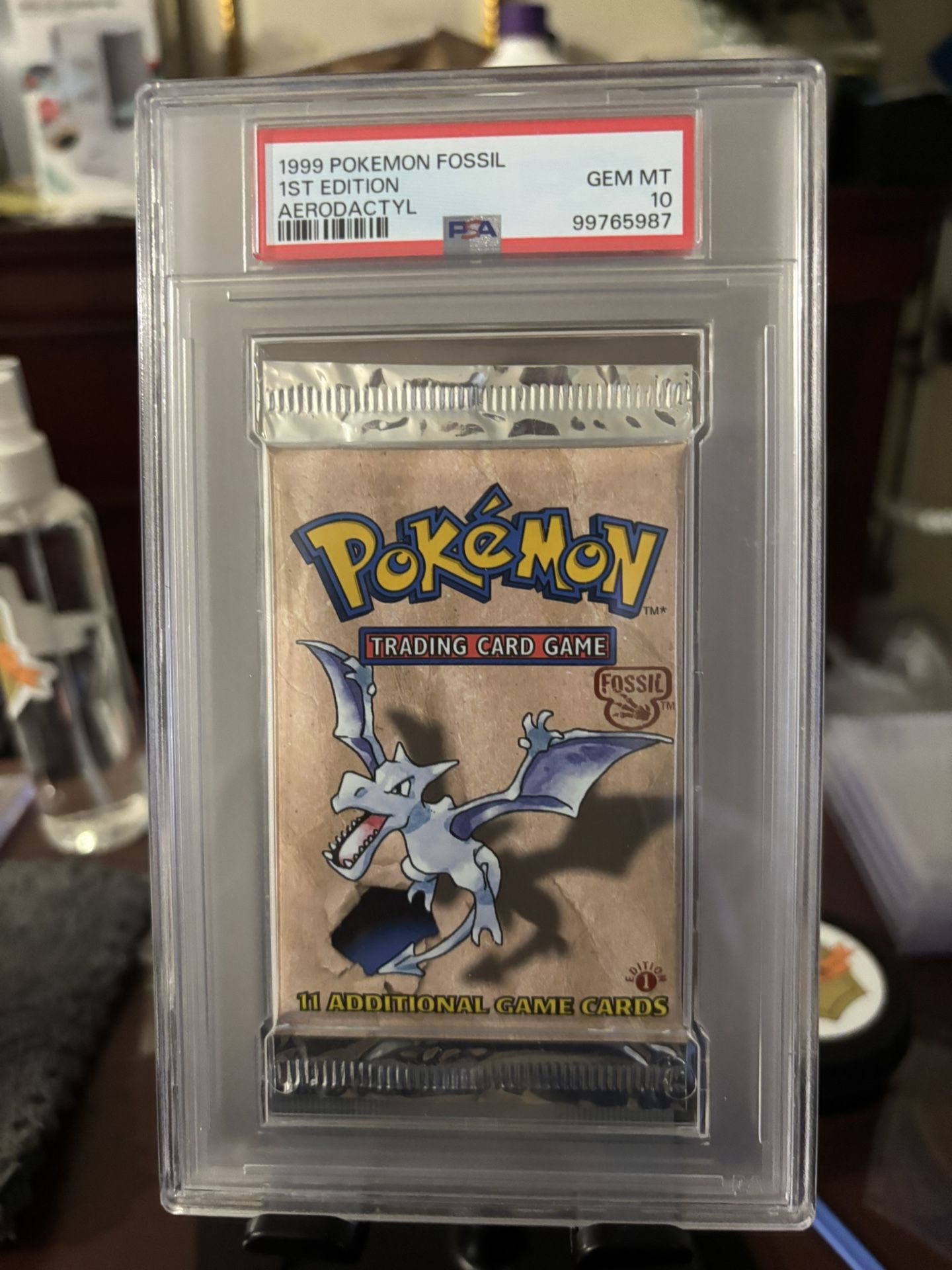 1st Edition Fossil Pack Pokemon PSA 10