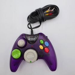 2004 Senario Video Extreme V-MAXX Plug & Play TV Video Game Controller Purple