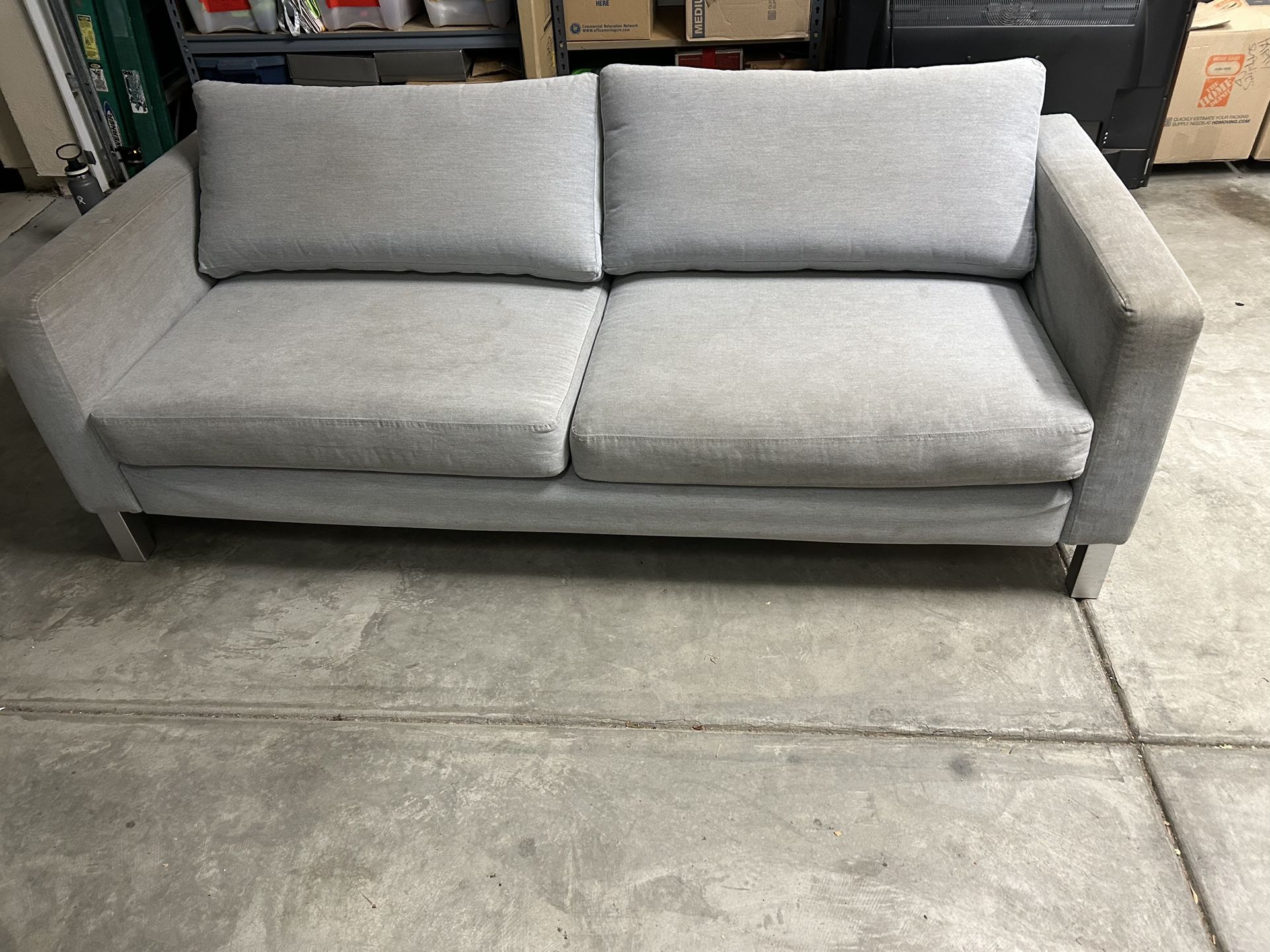 Blue Comfortable Couch