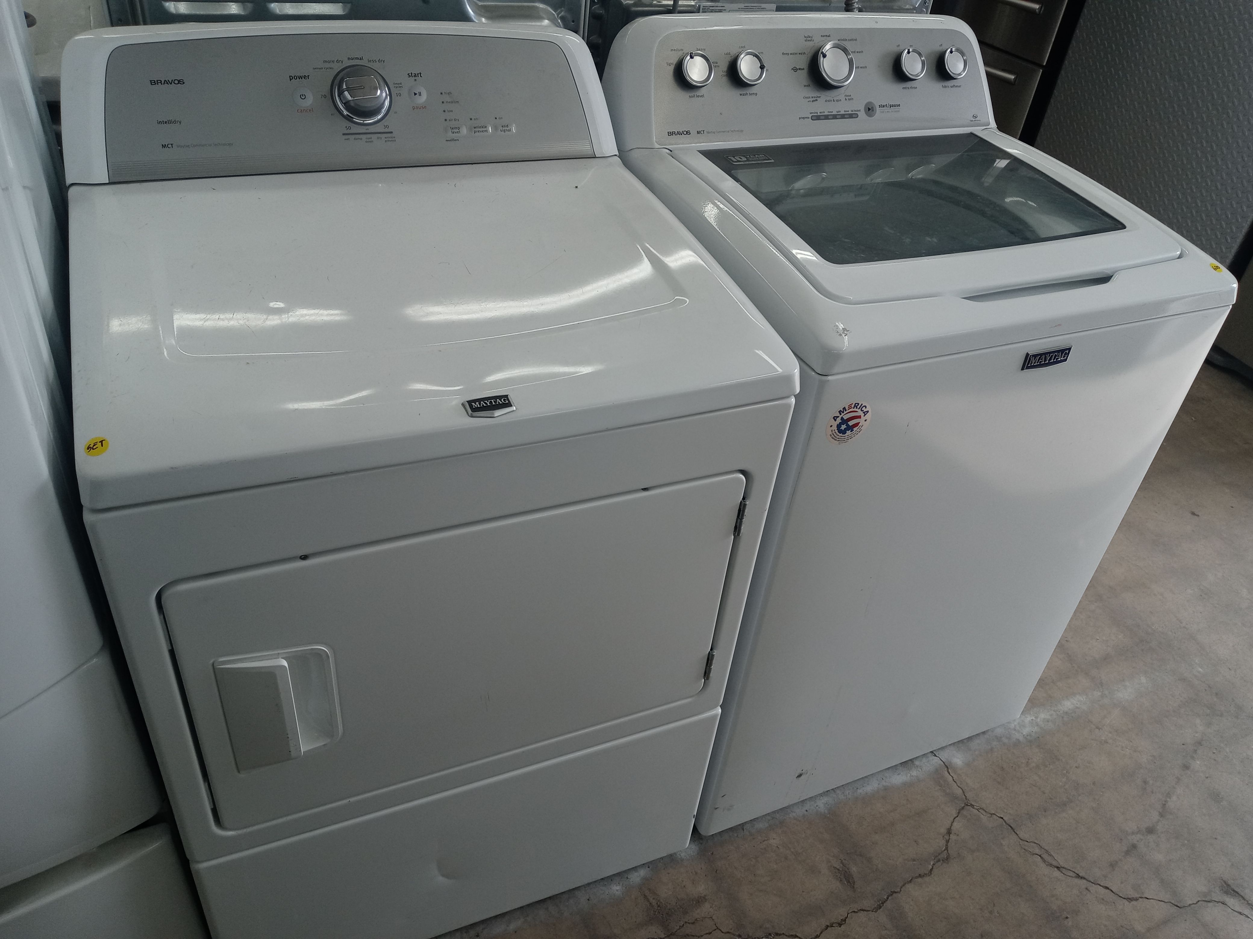 Maytag top load washer and dryer set - Free delivery
