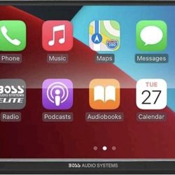 Boss Audio System Elite BE7ACP Black 7" Digital BT Multimedia Receiver Apple Car