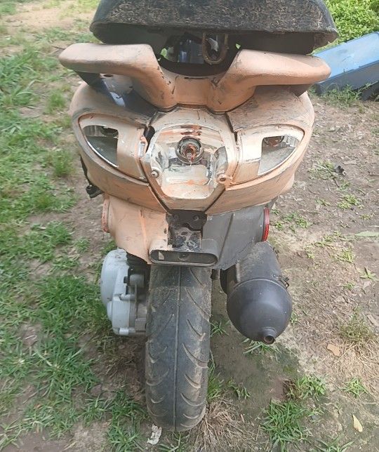 Moped Needs Work All parts Included Except Missing Most Plastics