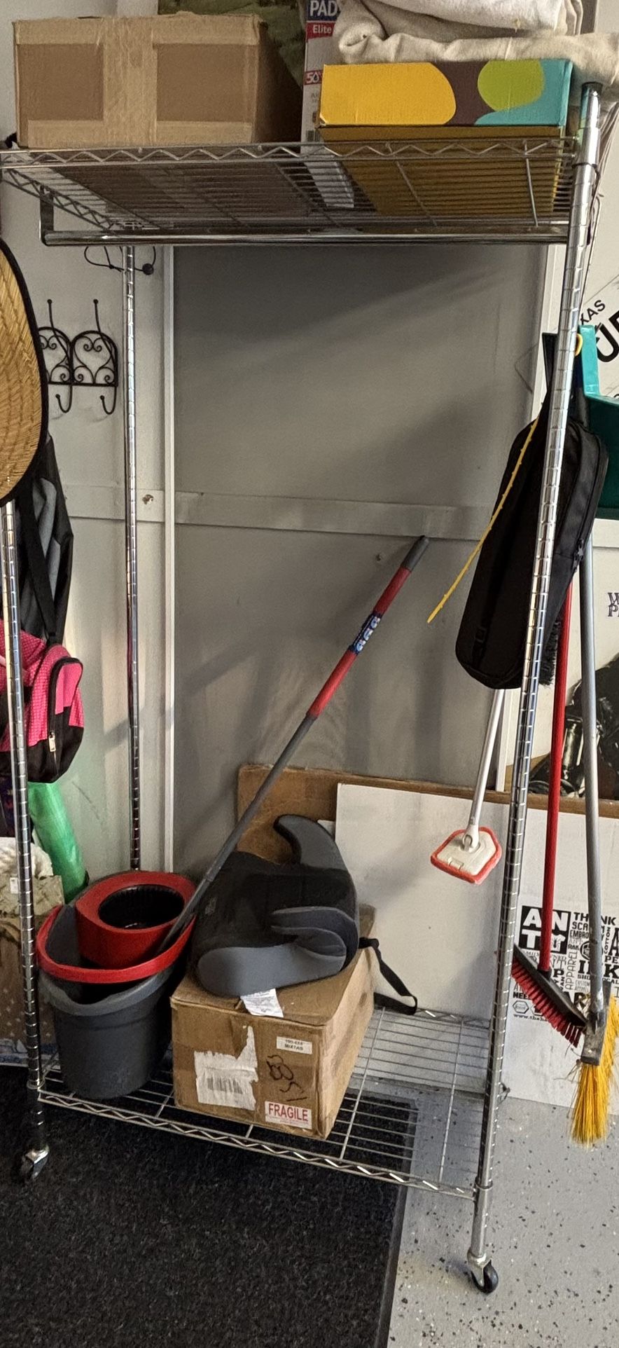 Wire Rack On Wheels