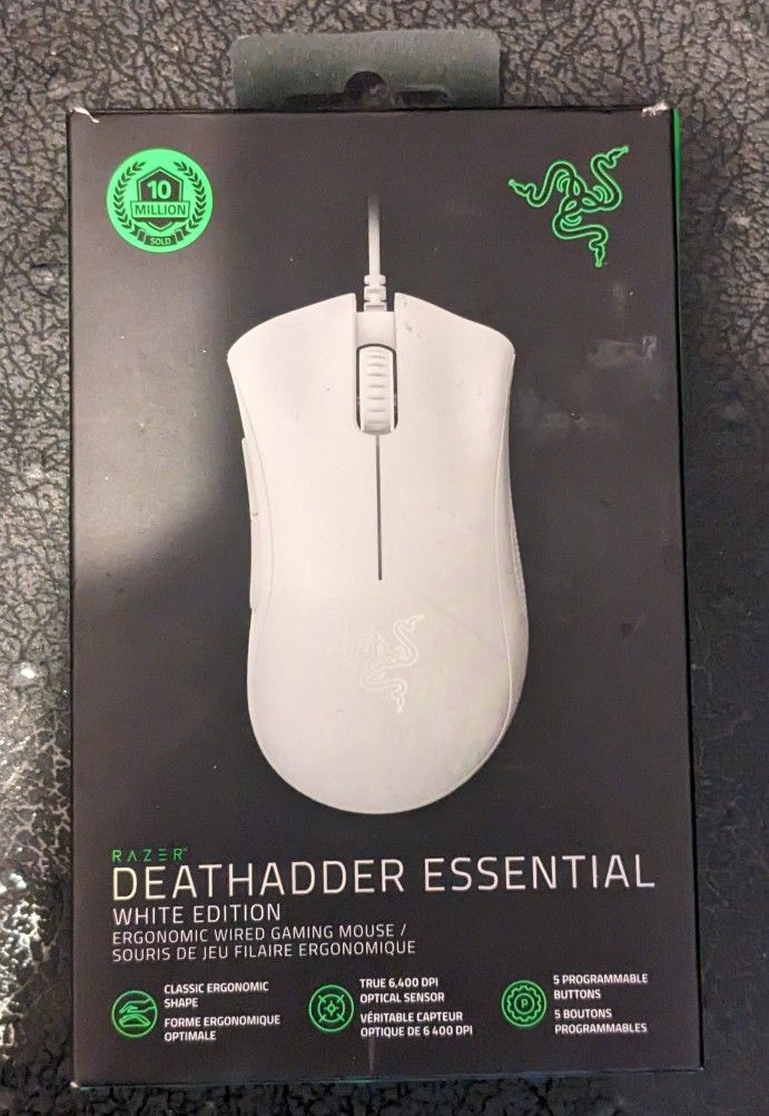 Razer Deathadder Essential White Edition