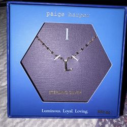 L necklace