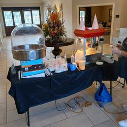 Cotton Candy , Snowcone , Popcorn Catering