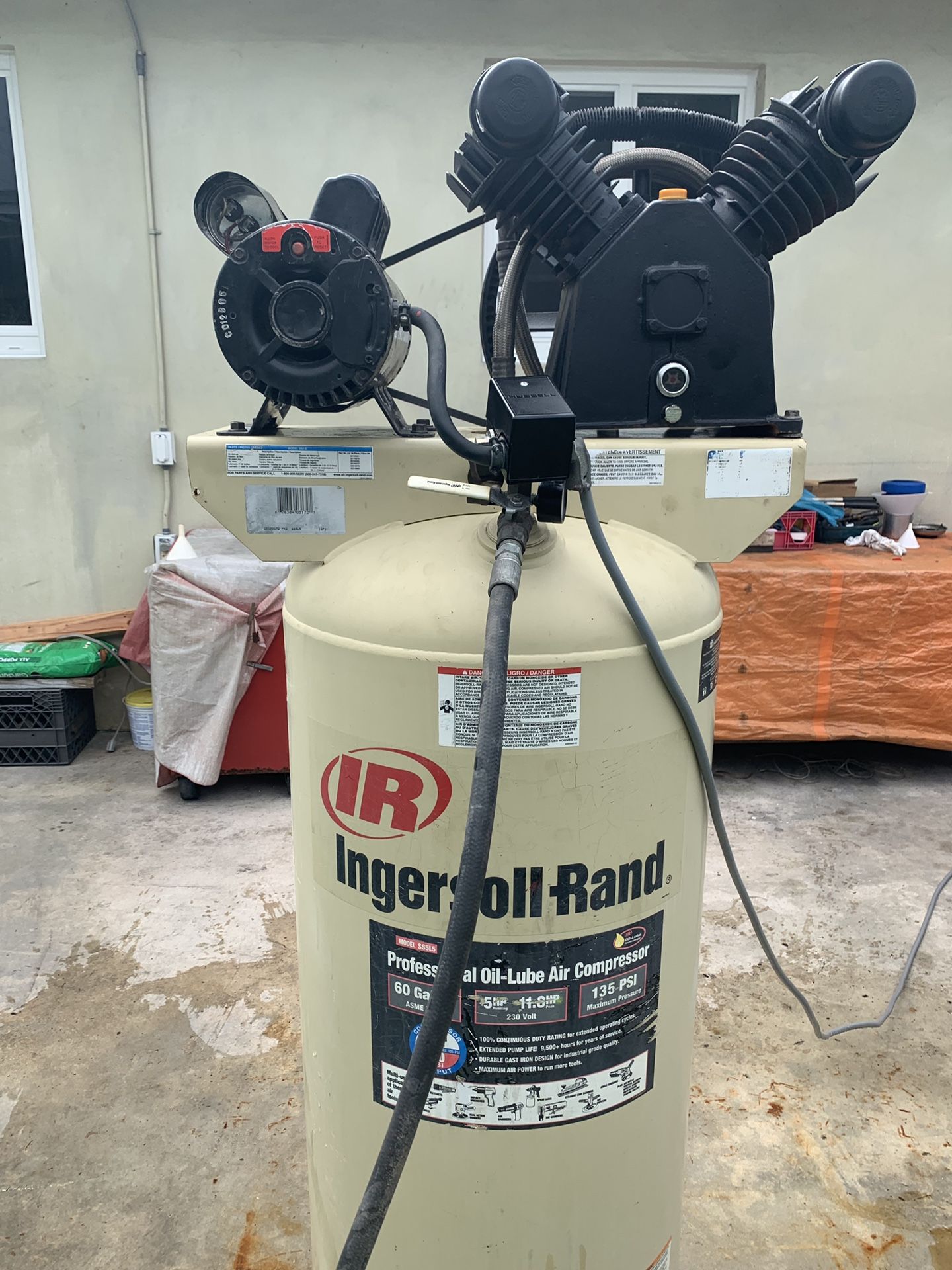 Ingersoll -Rand 60 gallon Air Compressor