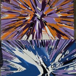 Custom Splatter Spin Art