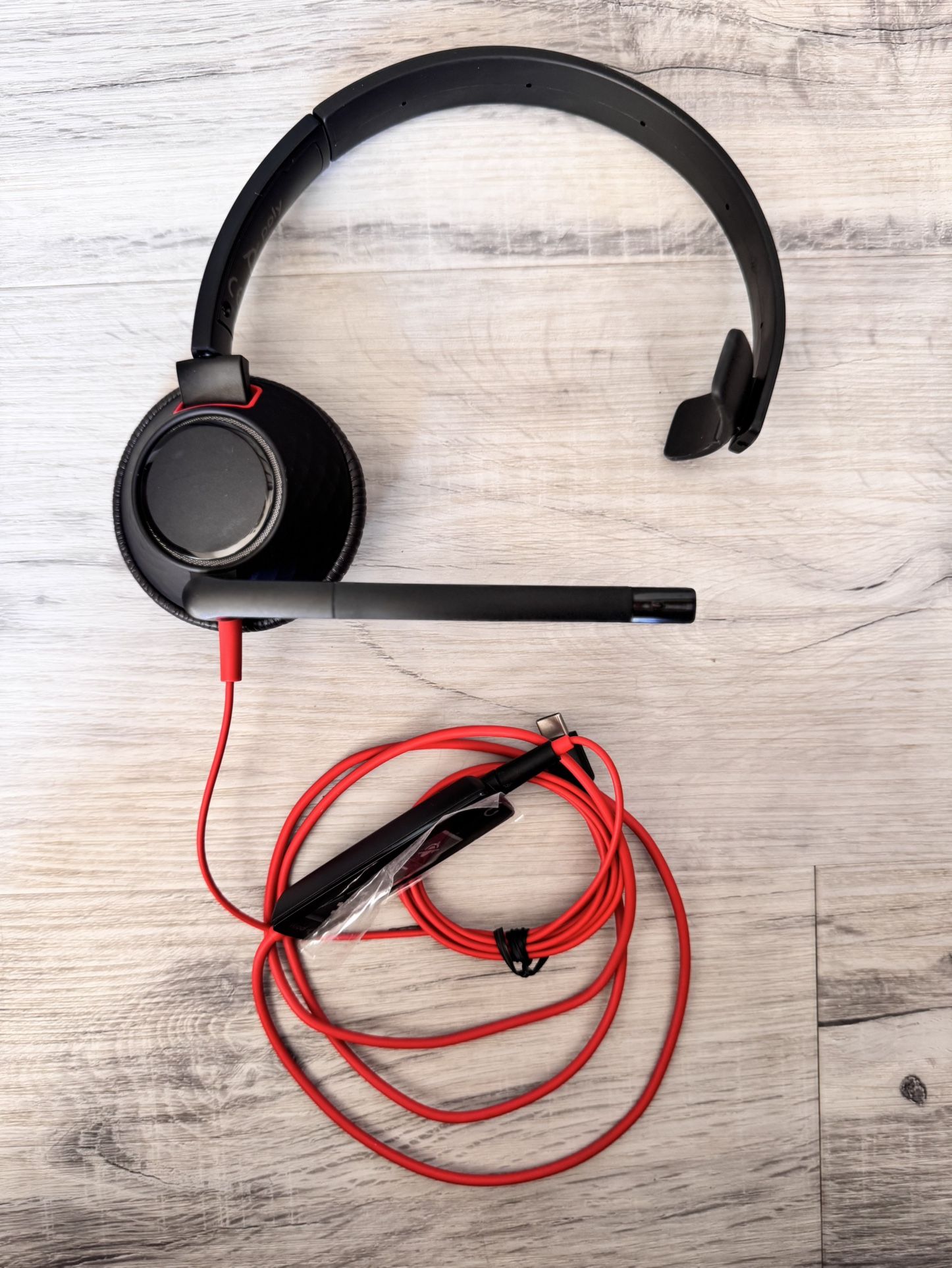 Headset - Poly (Plantronics) Blackwire – Brand New