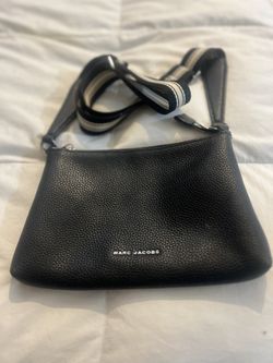Mark Jacobs pebble black leather Crossbody bag