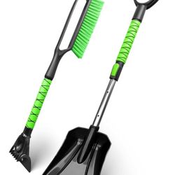 New In Box!!  Seaaes Snow Brush With Scraper And Extendable Snow Shovel $15 (#309)
