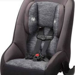 Cosco Mighty Fit 65 DX Convertible Car Seat (Heather Onyx Gray)