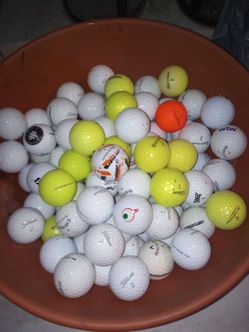 102 used  GOLF BALLS