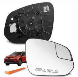RAV4 Passenger Side Mirror Glass