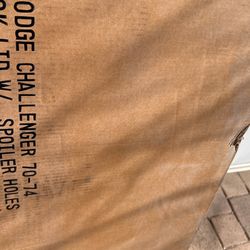 1970 71 70  1972, 1974 Dodge Challenger Decklid, Brand New Reproduction