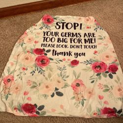 Floral Infant Car Seat Cover 