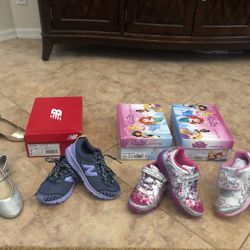 Size 11, 11.5, 12, 13, 1, 1.5, 2 Girl Sneakers and Sandals