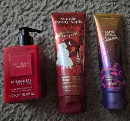 Used once! Victoria's Secret Lotions!
