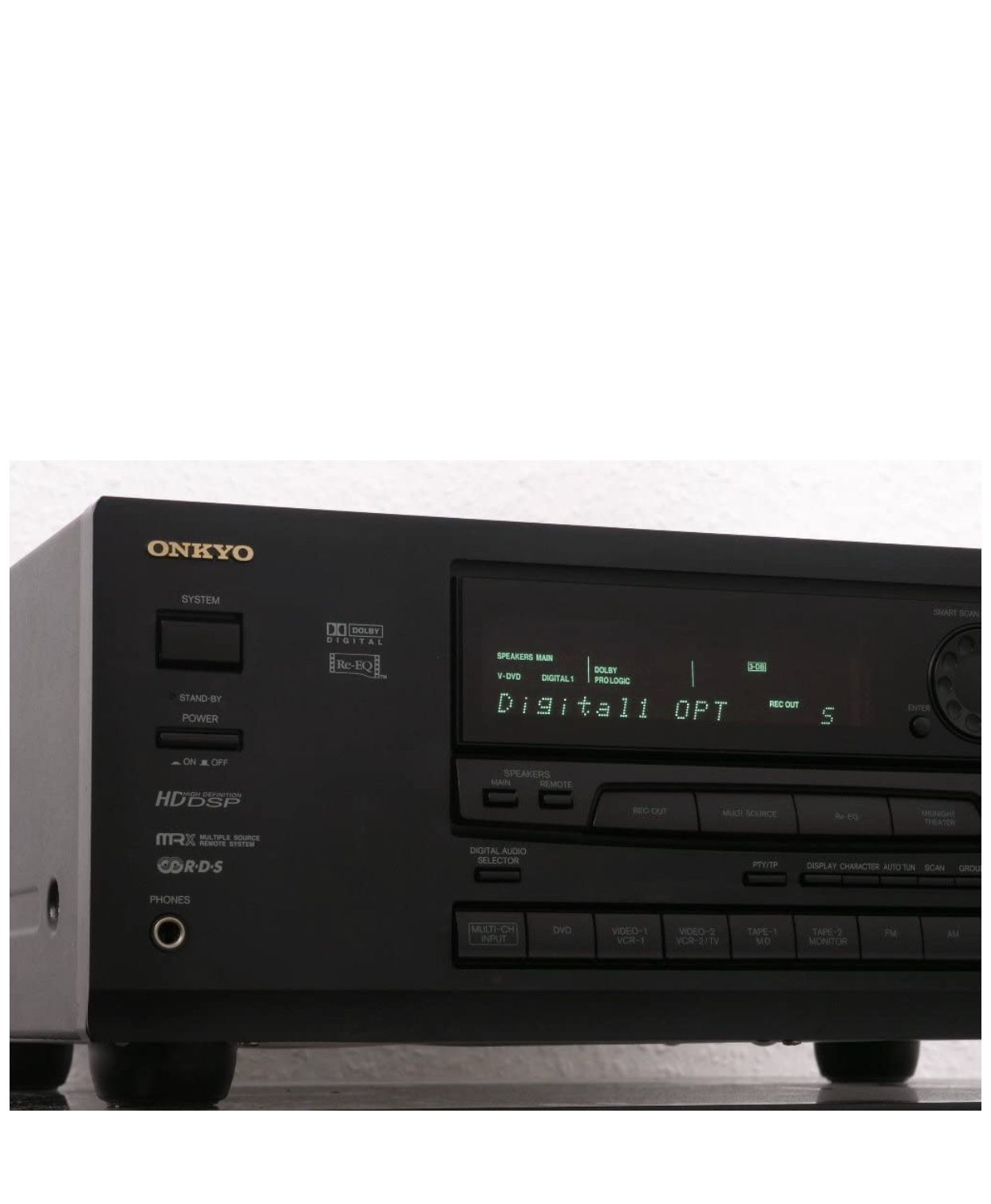 Onkyo TX DS555 5.1 Channel 350 Watt Receiver w/ Remote