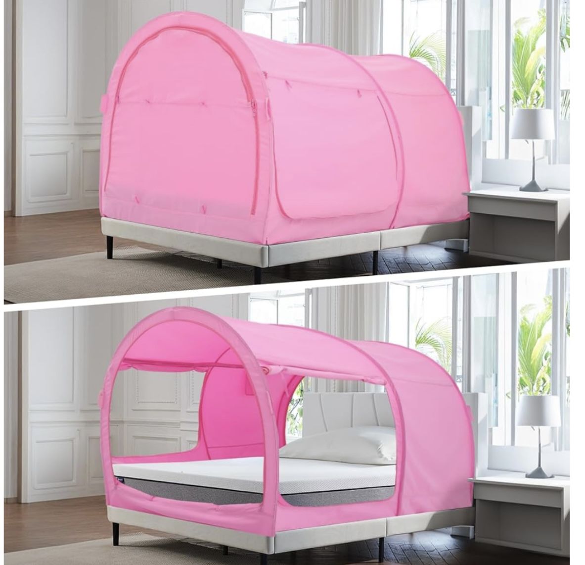 Pink Alvantor Bed Canopy Bed Tents Privacy Space
