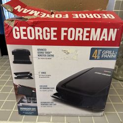George Foreman 4 Serving Grill & Panini