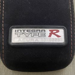 Acura Honda Integra Type R ITR Armrest and Badge OEM USDM