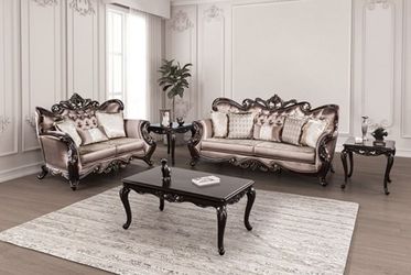 FM65006BR- Albacete Traditional Livingroom Brown