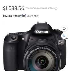 EOS 60D Canon Camera 