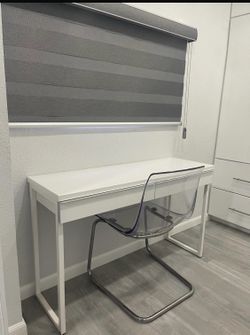 Desk and chair