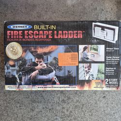 Werner fire escape ladder