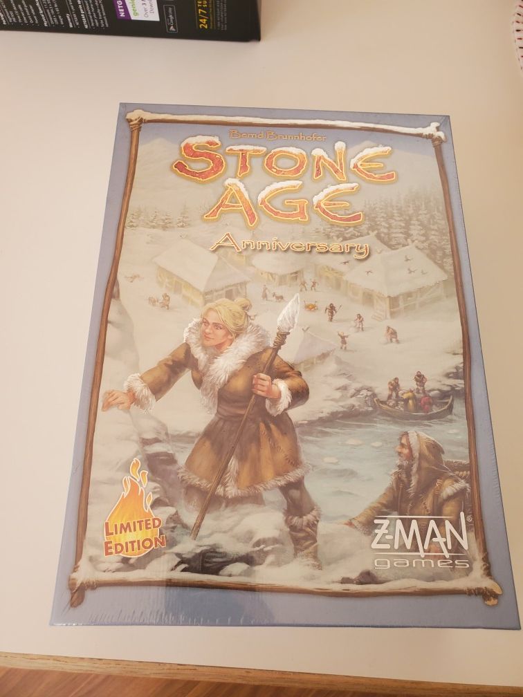 Limited Edition - Stone Age Anniversary board game - NEW!