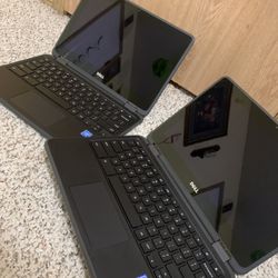 🎁🚀✅TWO DELL Touchscreen Chromebooks ✅🎁🚀