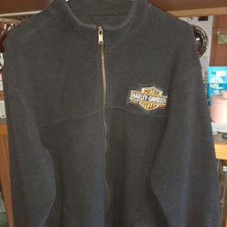Harley Davidson Fleece Jacket, Sized XL Mens