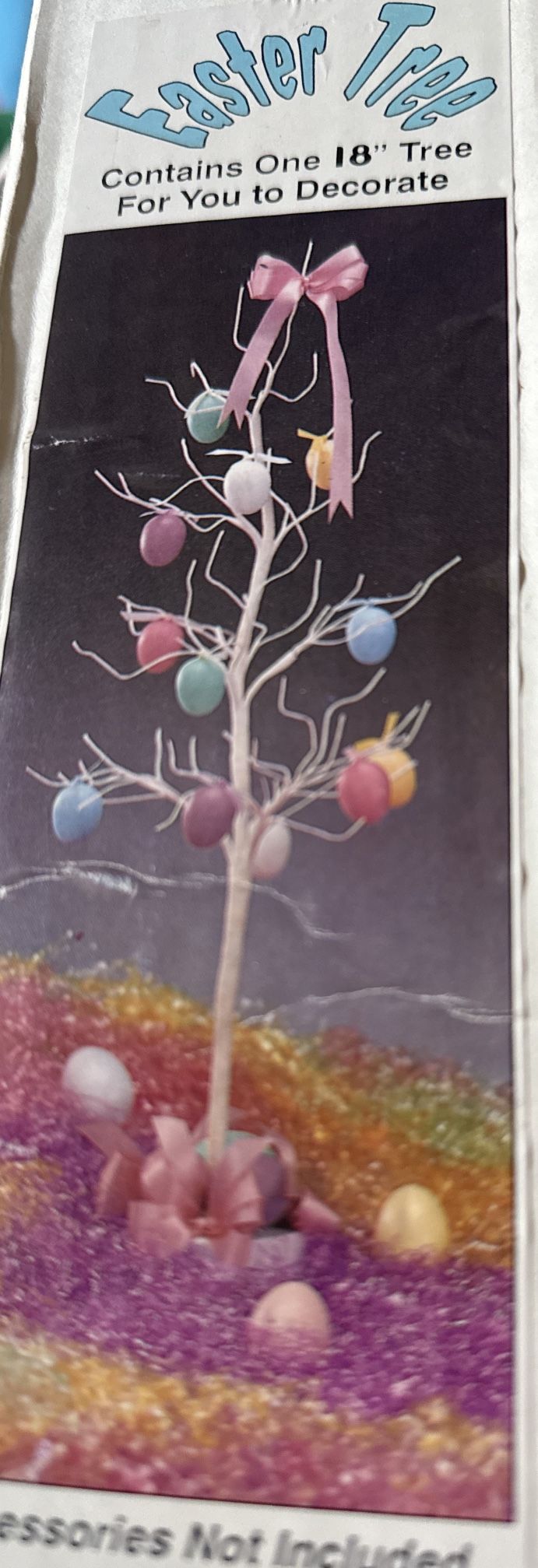 Easter Tree And Easter Egg Dye Kits. New $5