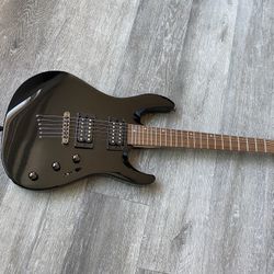 Mitchell Electric Guitar with Amp Black 